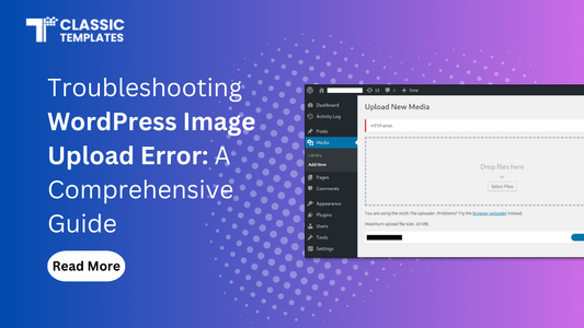 Troubleshooting WordPress Image Upload Error: A Comprehensive Guide