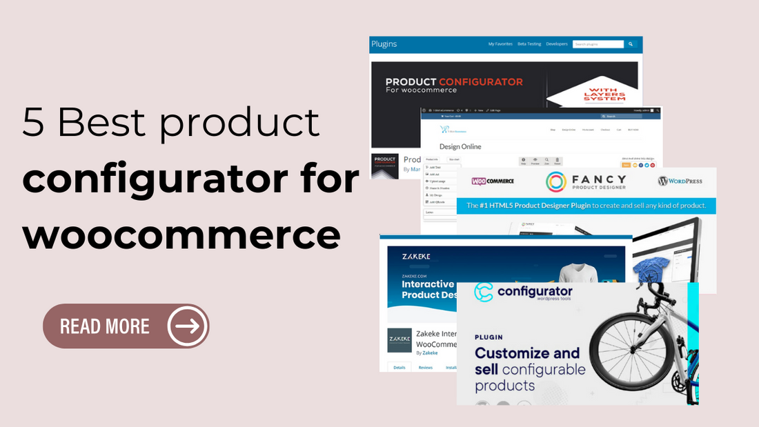 5 Best product configurator for woocommerce - Handpicked List