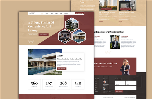 Apartment Rental WordPress Theme