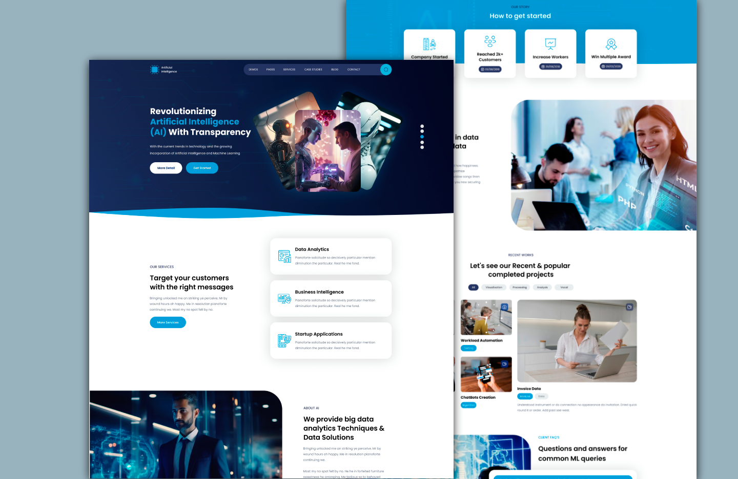 Artificial Intelligence WordPress Theme