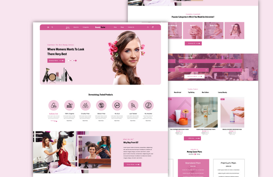 Beauty Parlour WordPress Theme