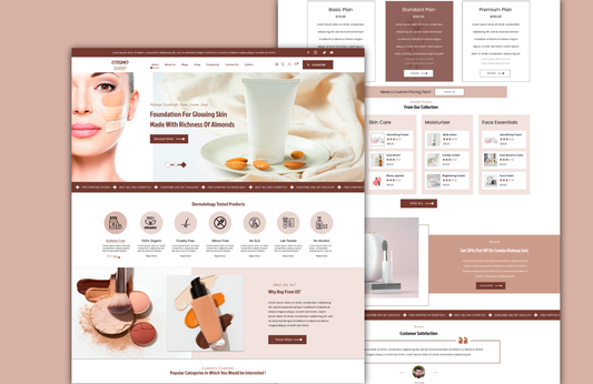 Cosmetic Shop WordPress Theme