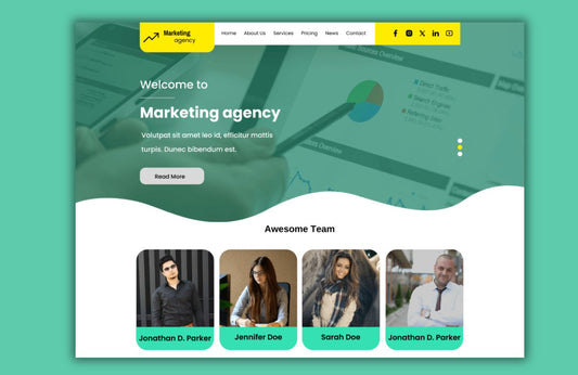 Free Digital Marketing WordPress Theme