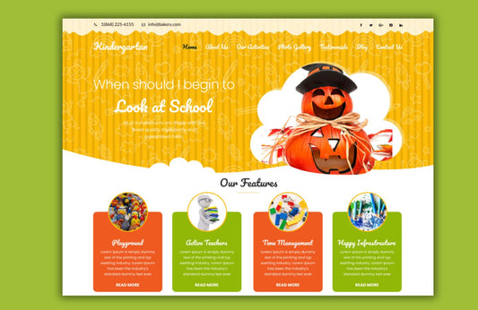 Free Kindergarten WordPress Theme