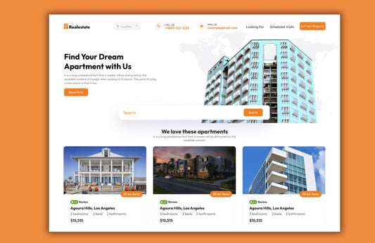 Free Real Estate WordPress Theme