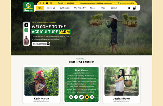 Free Garden WordPress Theme