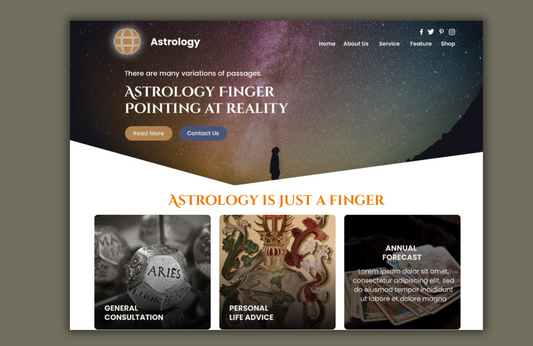 Free Astrology WordPress Theme