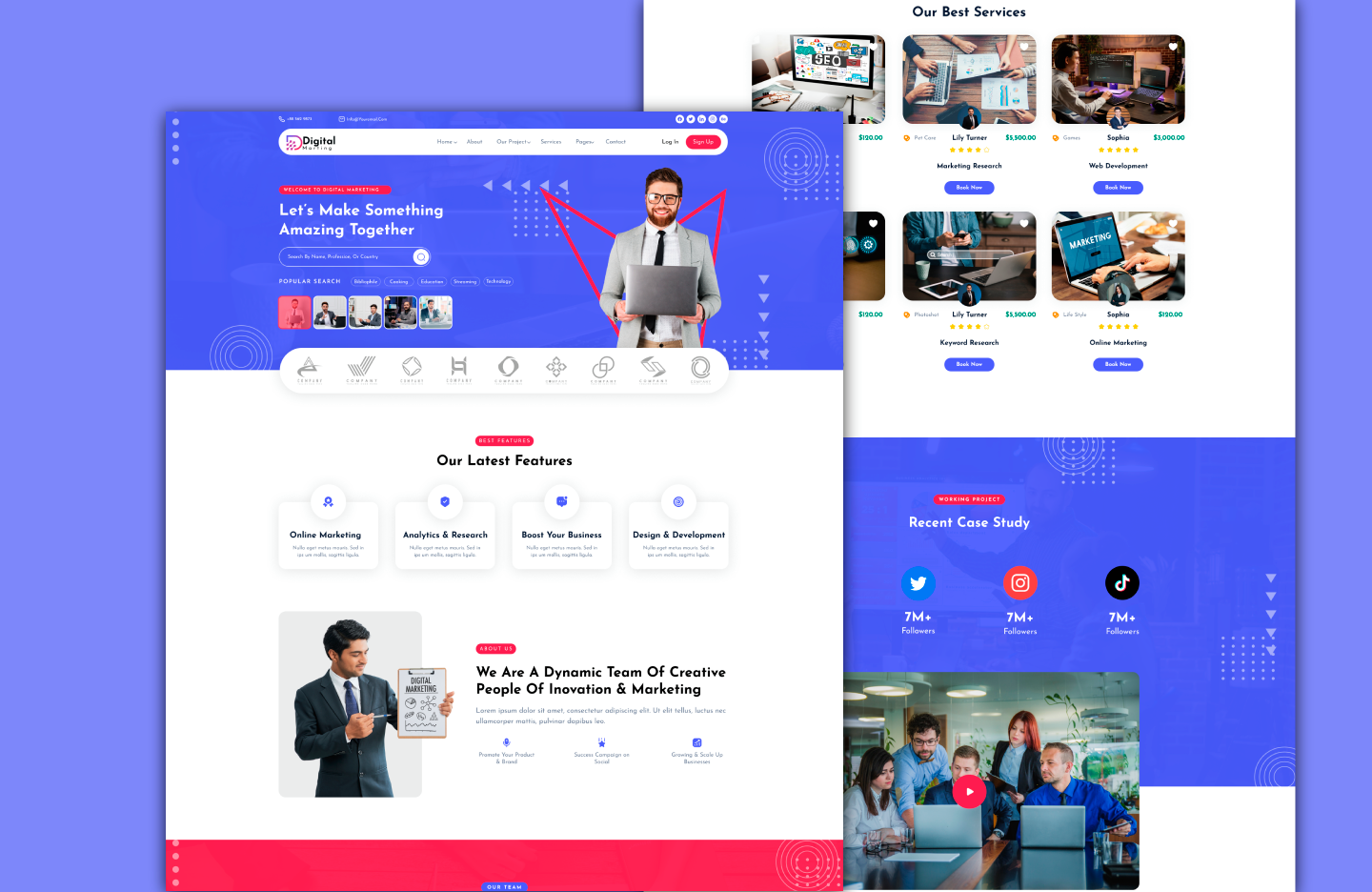 Marketing Agency WordPress Theme